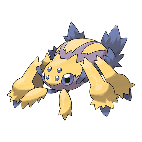 ポケモン Galvantula #596: stats, weakness, evolution and moves